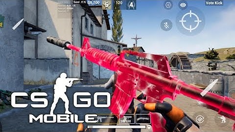 CSGO Mobile Gameplay #2 Unreal Engine 4 - Online FPS Android Gameplay