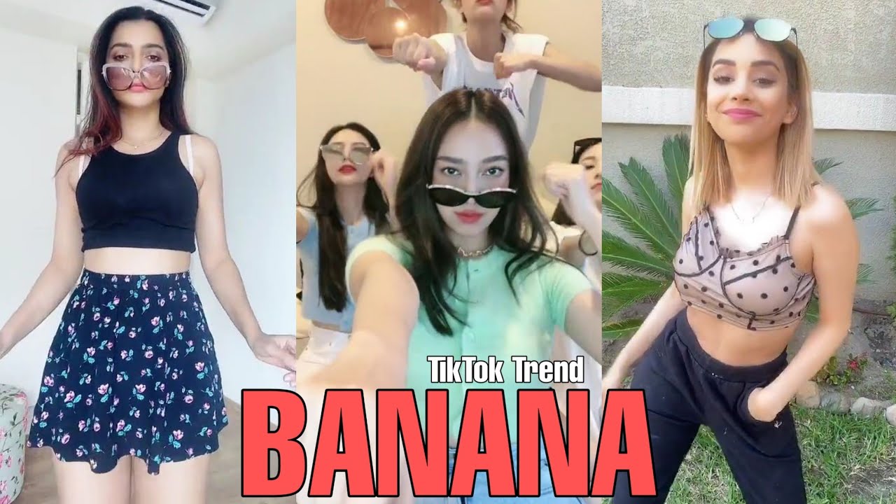 Banana Ft.Shaggy - Conkarah New Tik Tok Trend Compilation Videos - YouTube