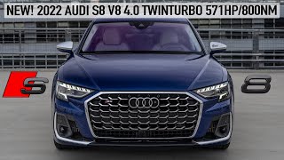 BIG DADDY UPDATE! 2022 AUDI S8 FACELIFT (D5.5) 571HP V8TT - LUXURY BEAST ROCKET - IN DETAIL 4K