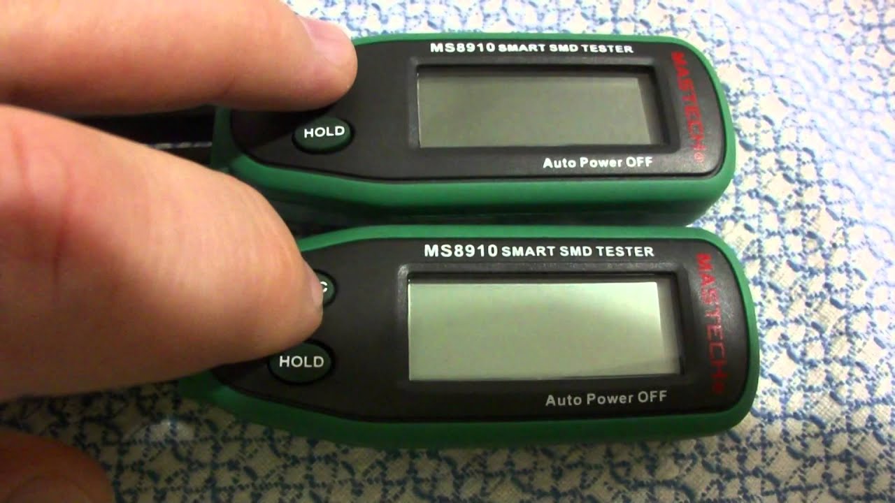 Mastech MS8910 - YouTube