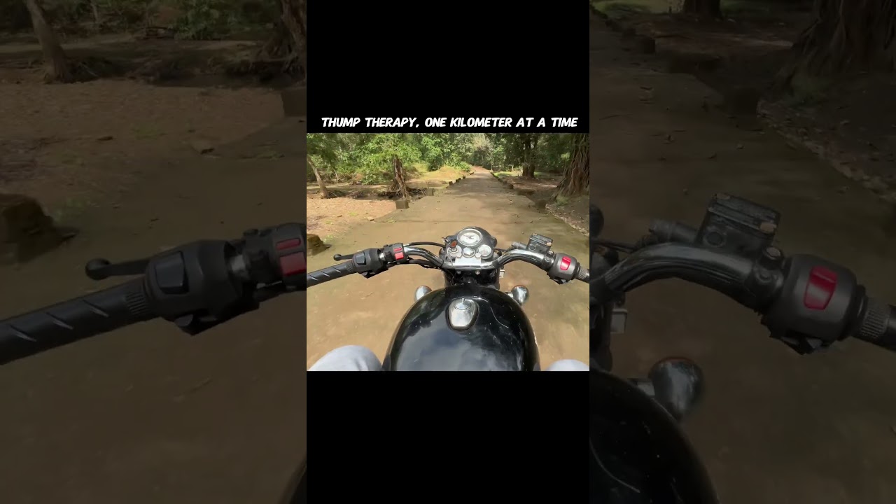 Thump therapy, one kilometer at a time 