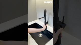 Keran Dapur Blanco Catris-S Flexo Black Matt - Emi Professional Mixer Taps