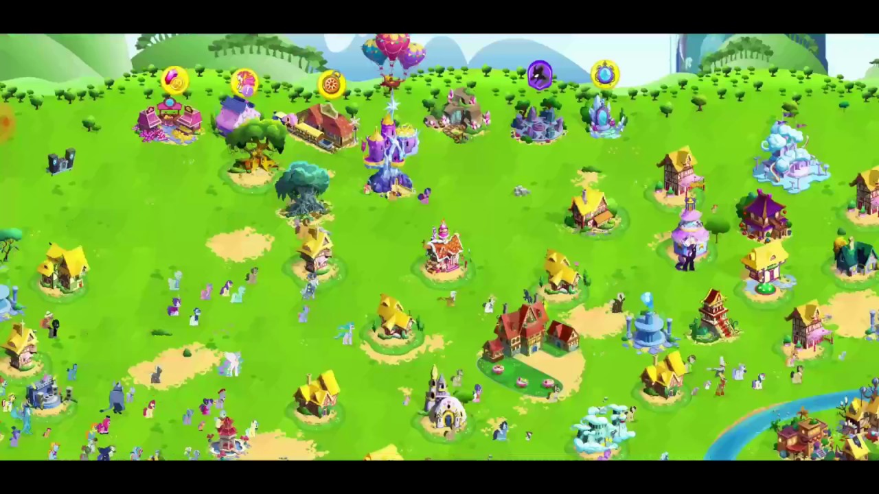 My little pony Game Android: Ponies in Real world - YouTube