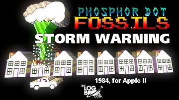 Phosphor Dot Fossils: Storm Warning (Apple II, 1984)