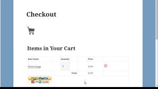 Creating a Specific Checkout Page with WP Simple Shopping Cart