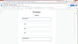 Personalize Graphic Organizers In Google Classroom Assignments Profile
