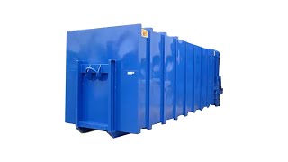 How does a screw compactor work