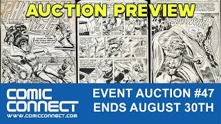 ComicConnect Event Auction 47 Comic Art Highlights