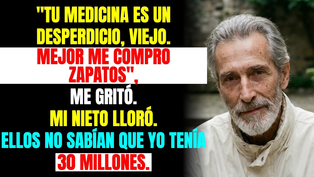 MI NUERA ME NEGÓ MIS PASTILLAS. 