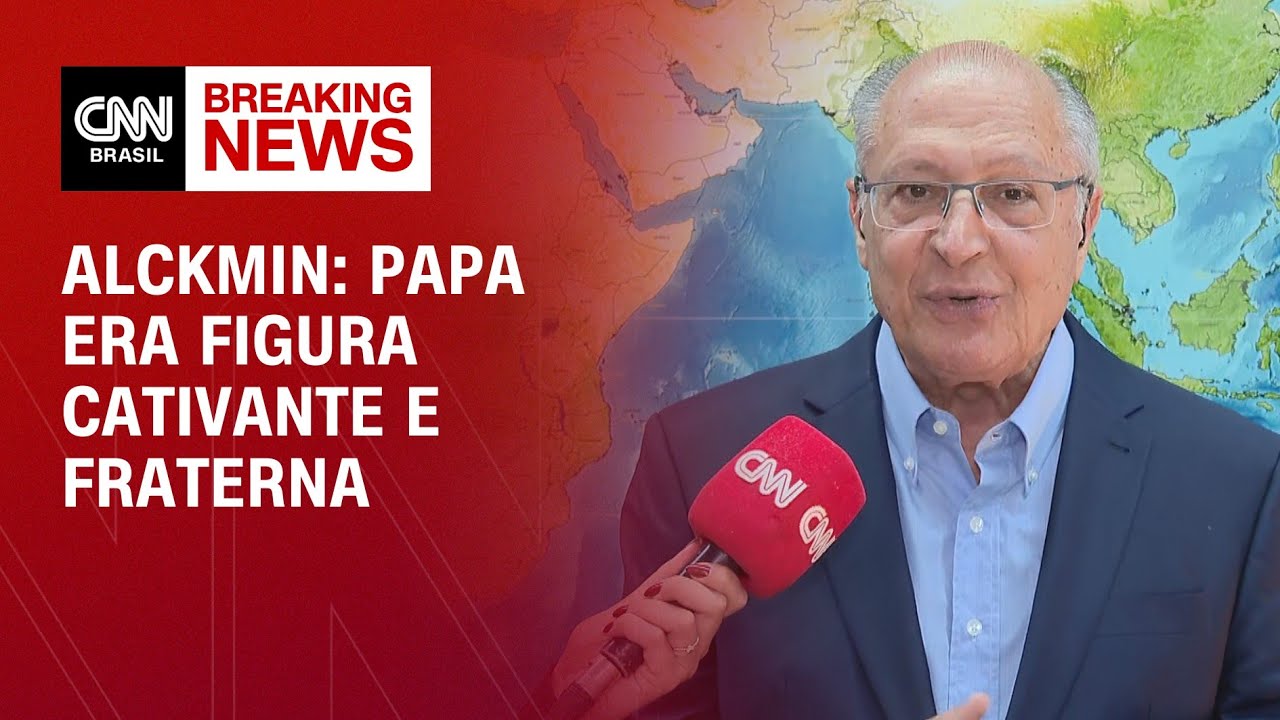 Francisco era uma figura cativante e fraterna, diz Geraldo Alckmin | LIVE CNN