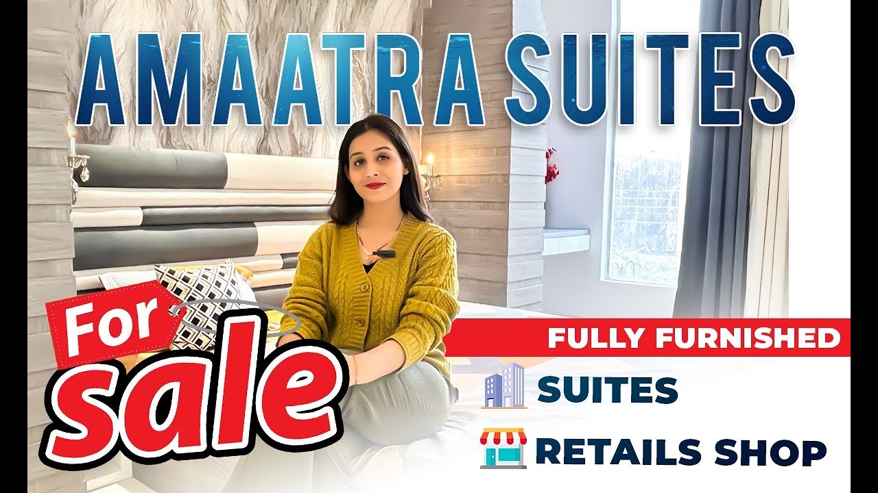 Amaatra Suites Sector 5 Vasundhara | Fully Furnished Suites & Shops For Sale On Lease & Self Use