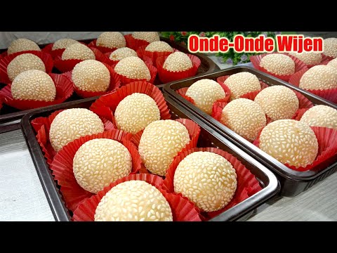 Resep Onde Onde Wijen Tanpa Kentang