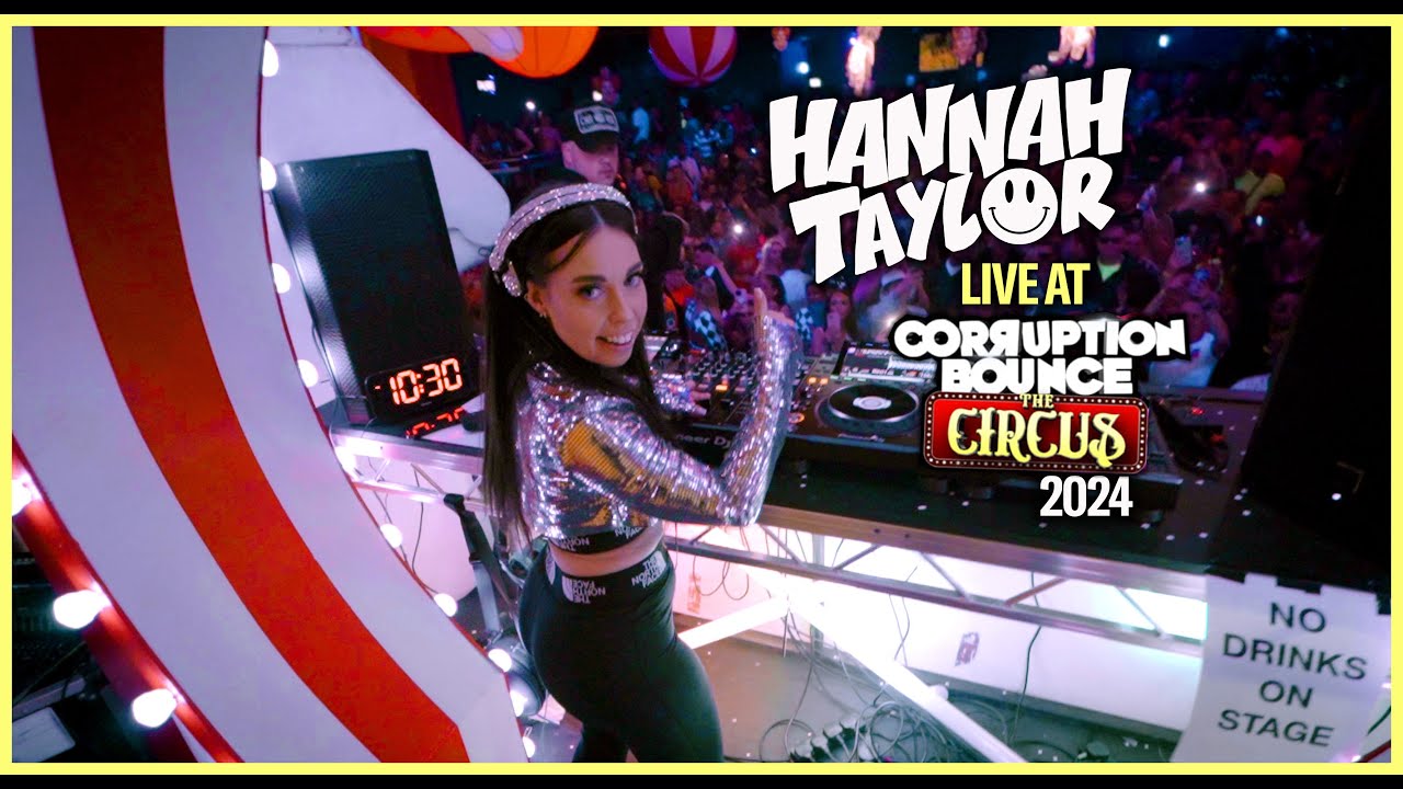 Hannah Taylor - LIVE SET @ Corruption Bounce The Circus 2024 - Hard Dance Mix  😈🔥