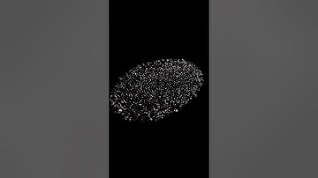Particle Fingerprint Patterns with Extra Nodes #3dsinghvfx #motiongraphics #animation #particles