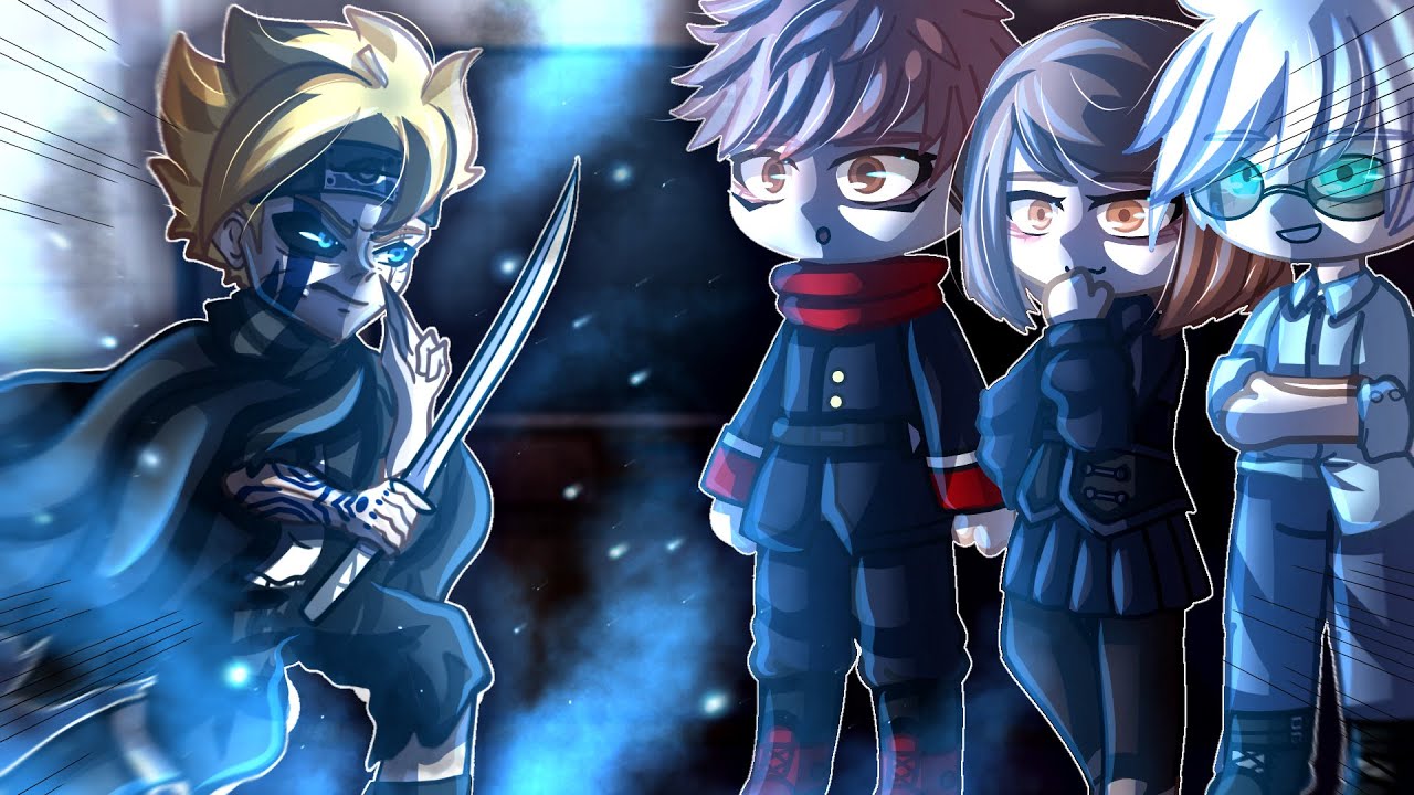 JJK React To Boruto Uzumaki As New Gojo's Students // Gacha React