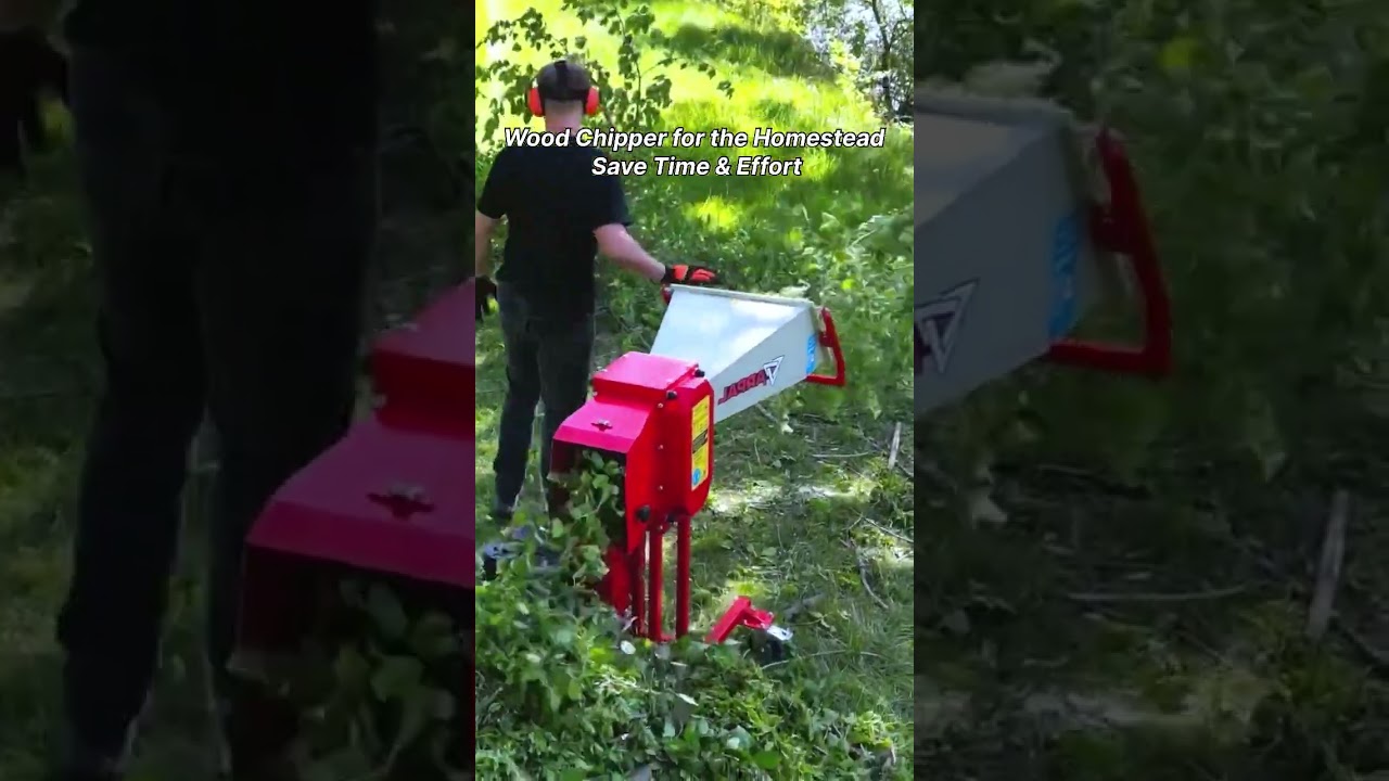 Wood Chipper for the Homestead – Save Time & Effort