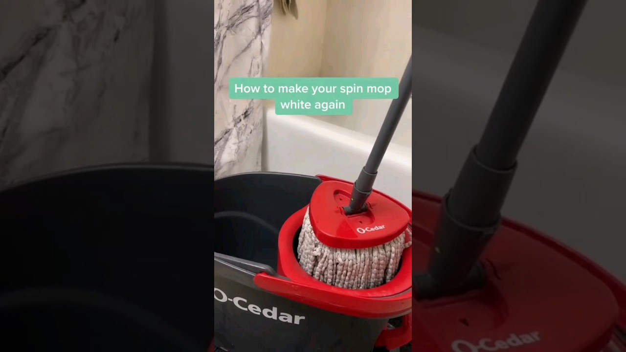 Make your mop white again cleaning trending tricks YouTube