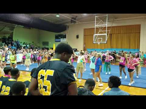 Northeast Jones High School Pep Rally - Black/Gold August 25, 2017