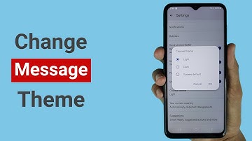Hoe verander je de achtergrond van een tekstbericht op Android?