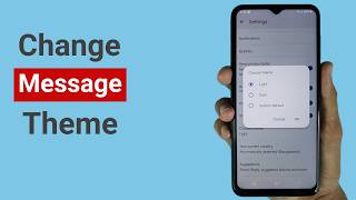 How to Change Text Message Background on Android