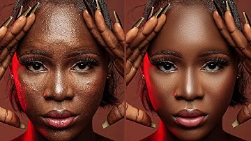 High-End Skin Retouching Beginner Photoshop Tutorial | Frequency Separation