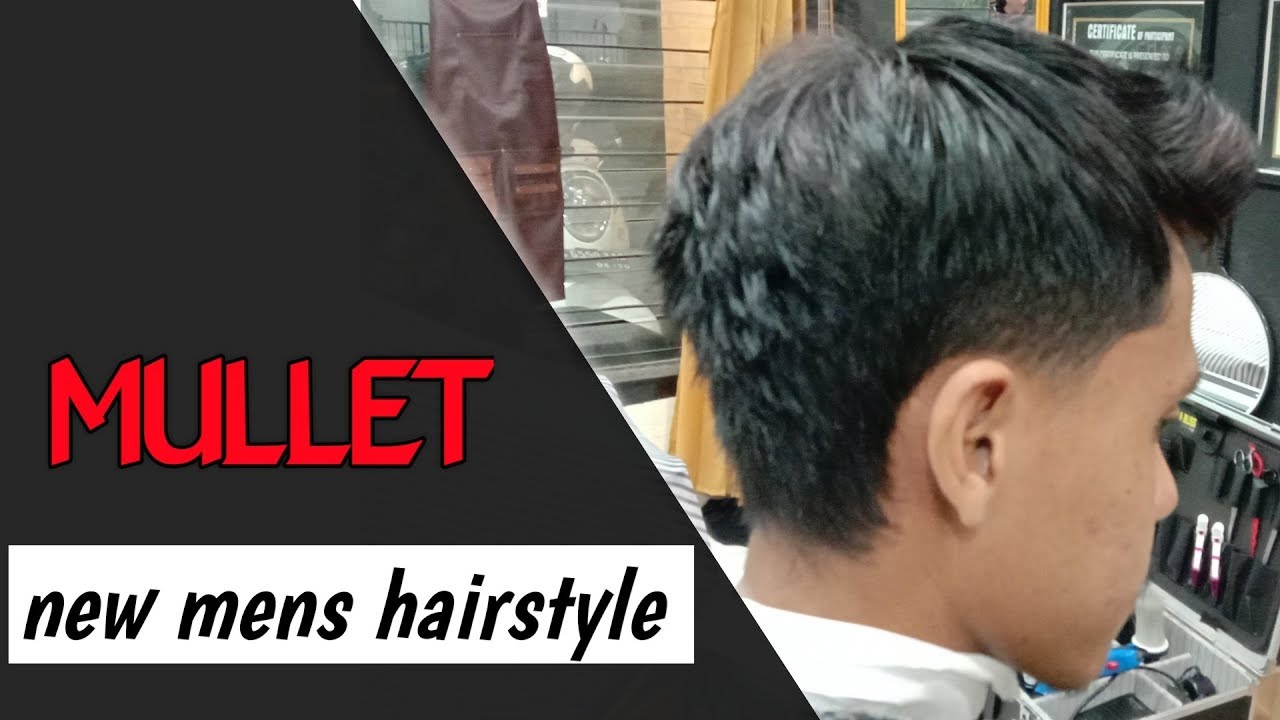 Cukur mullet rambut pendek