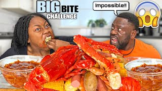 ONE BITE SEAFOOD BOIL MUKBANG (SPIN THE WHEEL CHALLENGE!) 먹방 (LOBSTER TAIL, MEGA PRAWNS...)