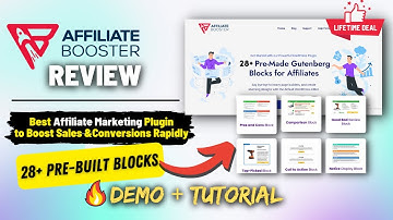 Affiliate Booster Lifetime Deal Review | Best Affiliate Marketing WordPress Plugin to Boost Income 🤑
