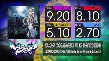 【GITADORA】 GLOW DOMINATE THE DARKNESS (MASTER ~ BASIC) Drum
