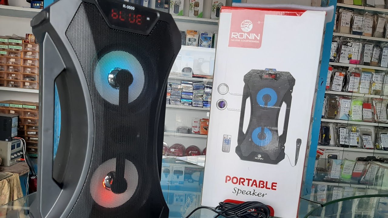 Ronin R 3200 Speaker Price Unboxing Overview YouTube