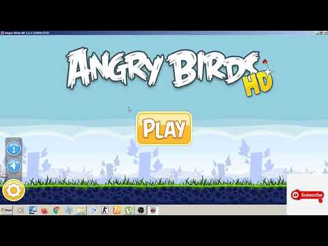 Angry Birds HD PC PORT GAMEPLAY - YouTube