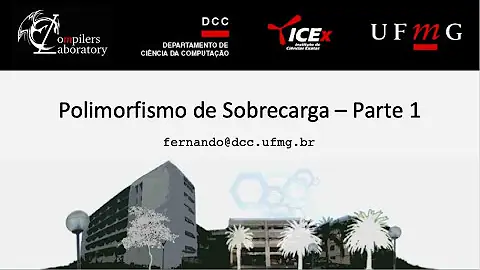 Como se apresenta o polimorfismo na forma de sobrecarga?
