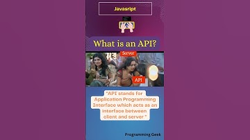 Demystifying APIs in JavaScript: Unveiling the Gateway to Seamless Data Exchange#coding #programming