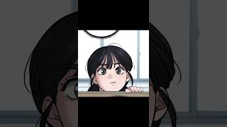 Cute Stalker Caught😂 (Version 2) #thebullyinchsrge #manhwa #webtoon #hanako2861 #cute