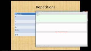 Felosoft LLC, Regular Expressions Basic Tutorial