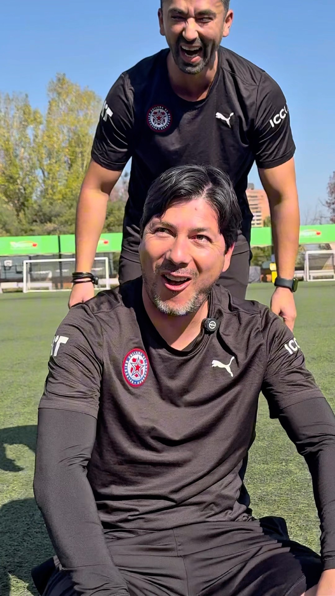 Con el Pájaro Valdés