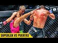 Epic striking showdown  superlek vs puertas  kickboxing full fight