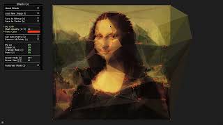 DMesh, Triangle Mesh based image generator
