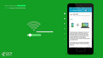 Como fazer ancoragem e roteador Wi-fi?