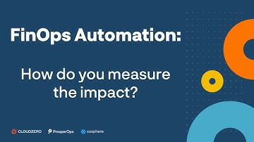 FinOps Automation: How do you measure the impact? with Erik Peterson at @cloudzero6299