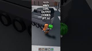 mmv girl outfit codes for you 🎀(pt.6)
