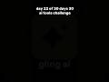 day 22 of 30 days 30 ai tools challenge #aitools #30dayschallenge #videoediting
