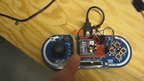 Arduino Esplora Wireless Controller
