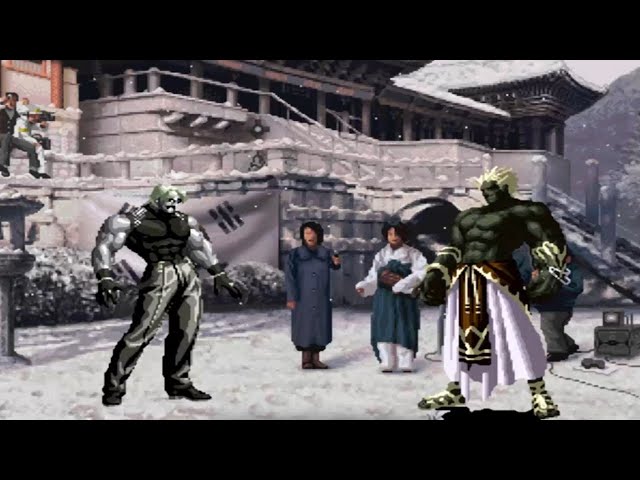 KOF 2001 ALL BOSS (季怕相、) VS (;李非 ) King of Fighters 2001