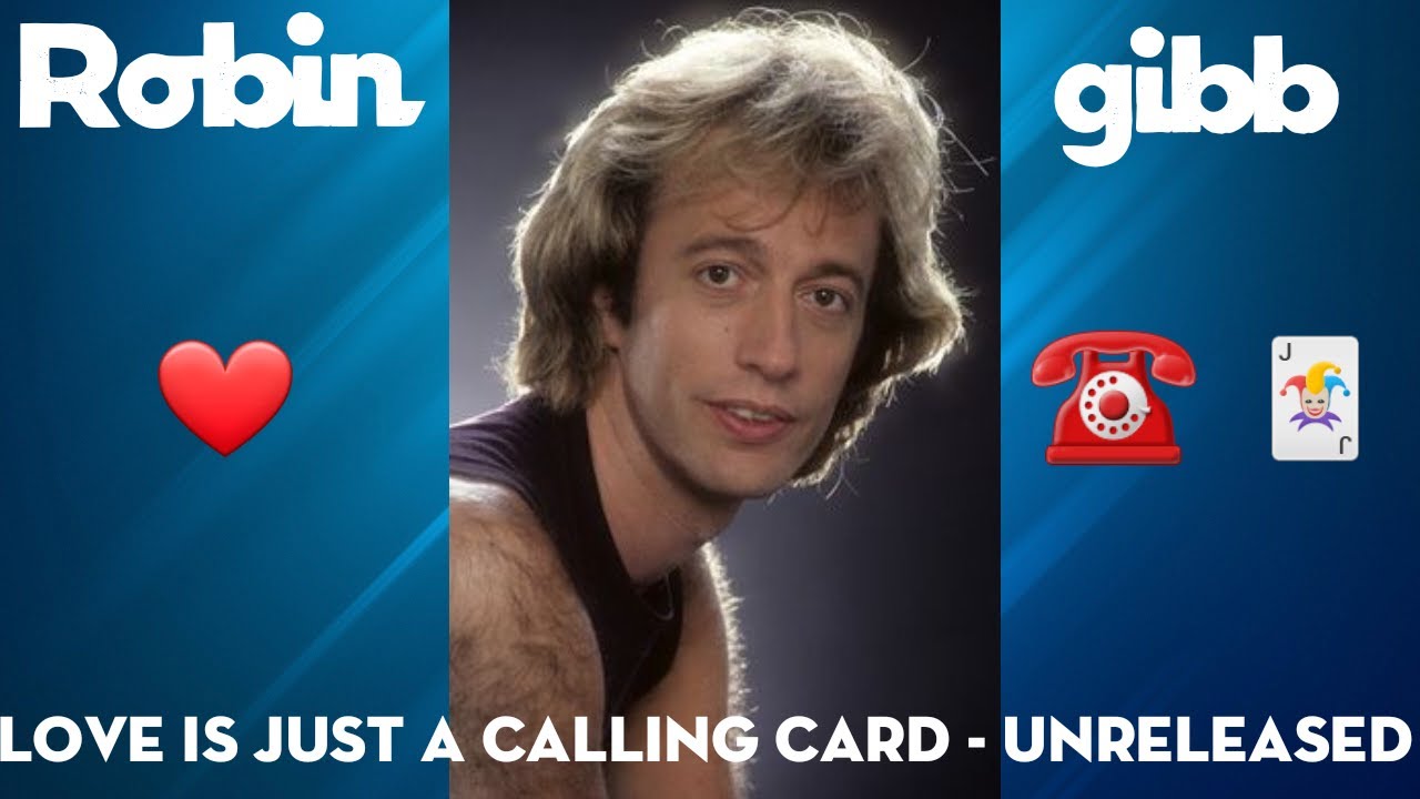 love  is  just a calling  card  -  robin  gibb / fabolous  pictures { unreleased song }