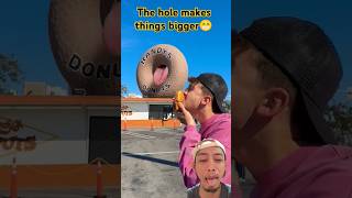 the hole makes things bigger😜@heyBrandonB#shorts#funny#trending#fyp