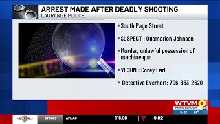 Arrest made after deadly LaGrange shooting