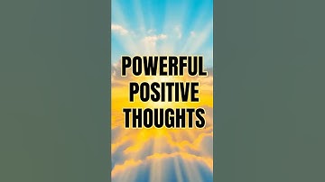 Program Positive Thoughts | Powerful Daily Affirmations