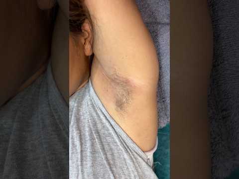 One minute armpit waxing tutorial/ #armpitwaxing #ricawax #skincare #beauty #waxing #wax