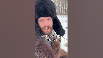 Maple Syrup Snow Taffy ❄️🤤